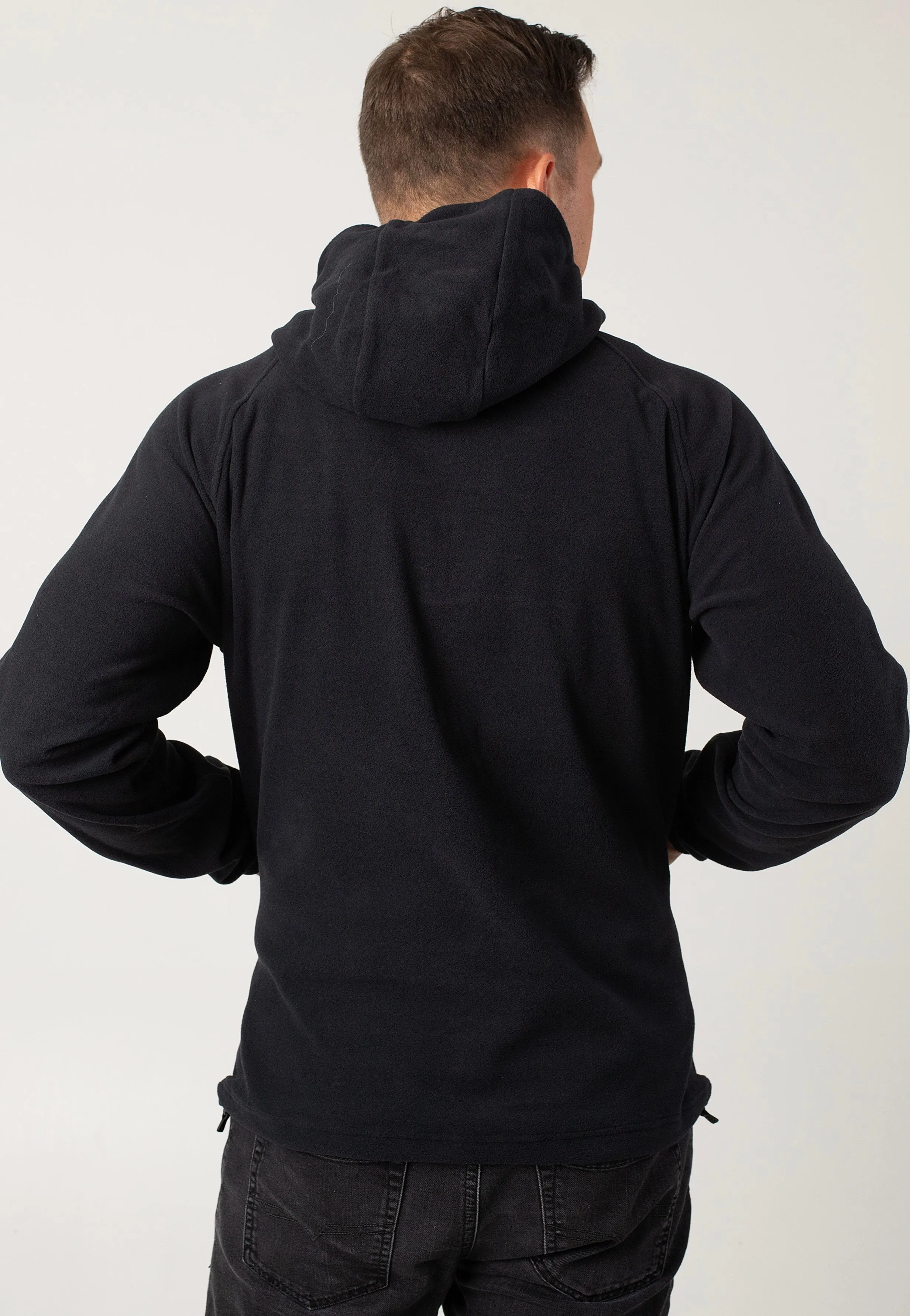 Snow Peak - Micro Fleece Half Zip Black - Hoodie