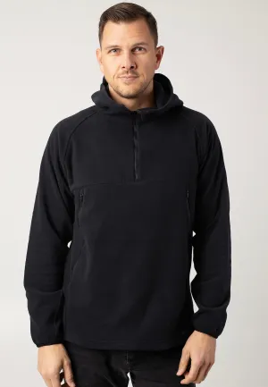 Snow Peak - Micro Fleece Half Zip Black - Hoodie