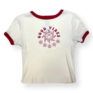 Social Culture Graphic Baby Tee - Size S