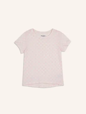 Softest Printed Short-Sleeve T-Shirt for Girls