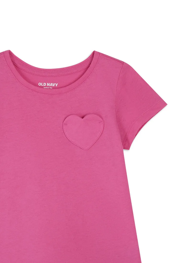 Softest Short-Sleeve Heart-Pocket T-Shirt