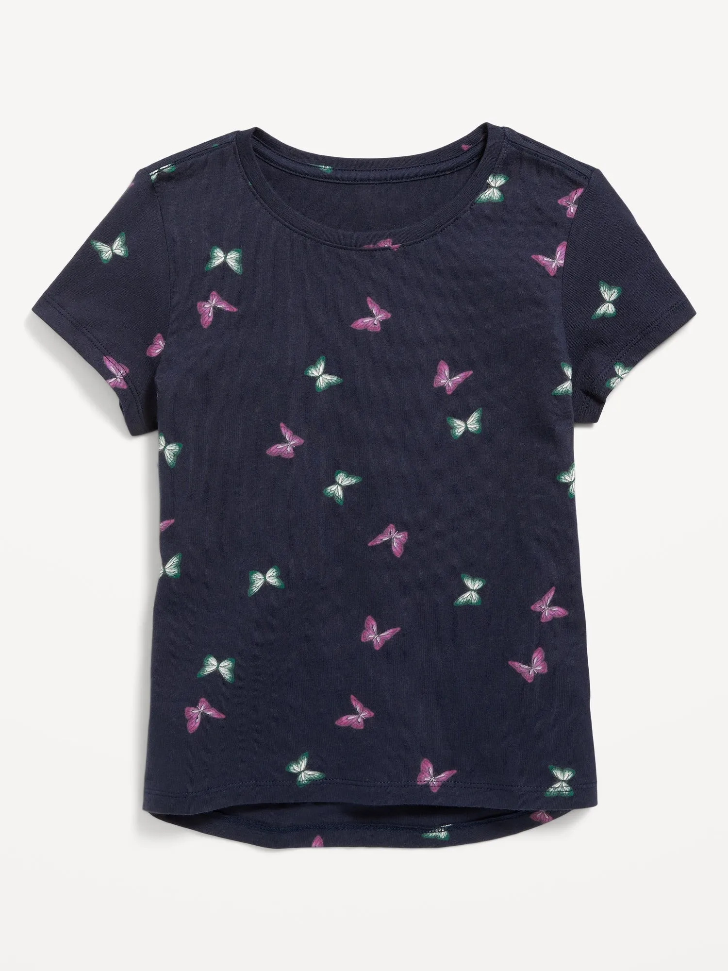 Softest Short-Sleeve Printed T-Shirt for Girls