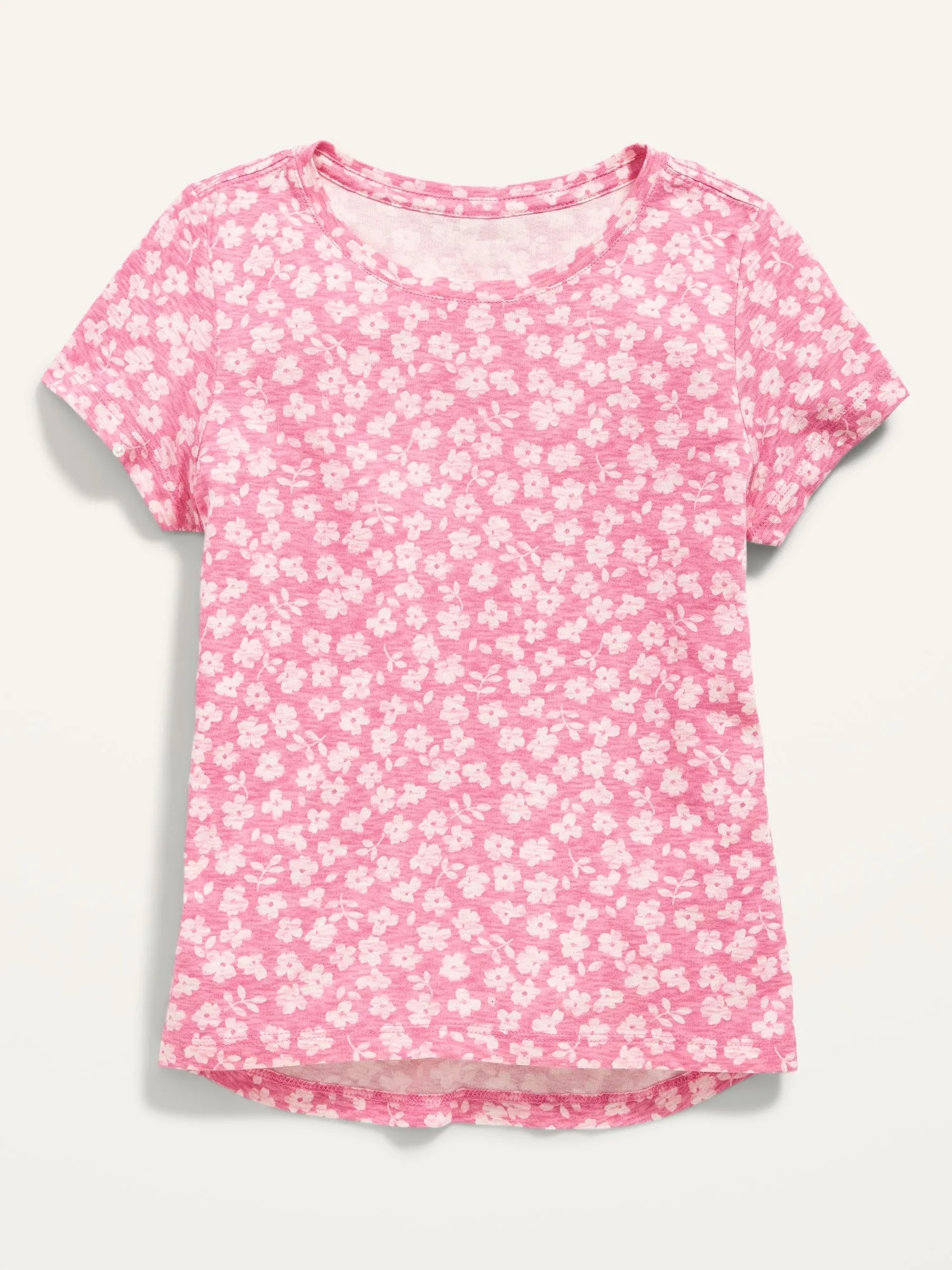 Softest Short-Sleeve Printed T-Shirt for Girls