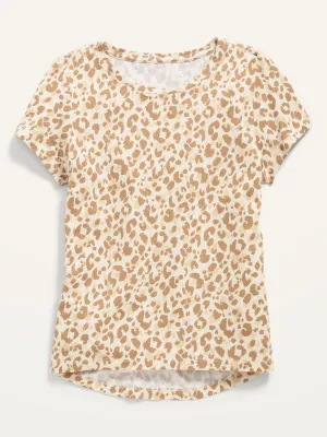 Softest Short-Sleeve Printed T-Shirt for Girls