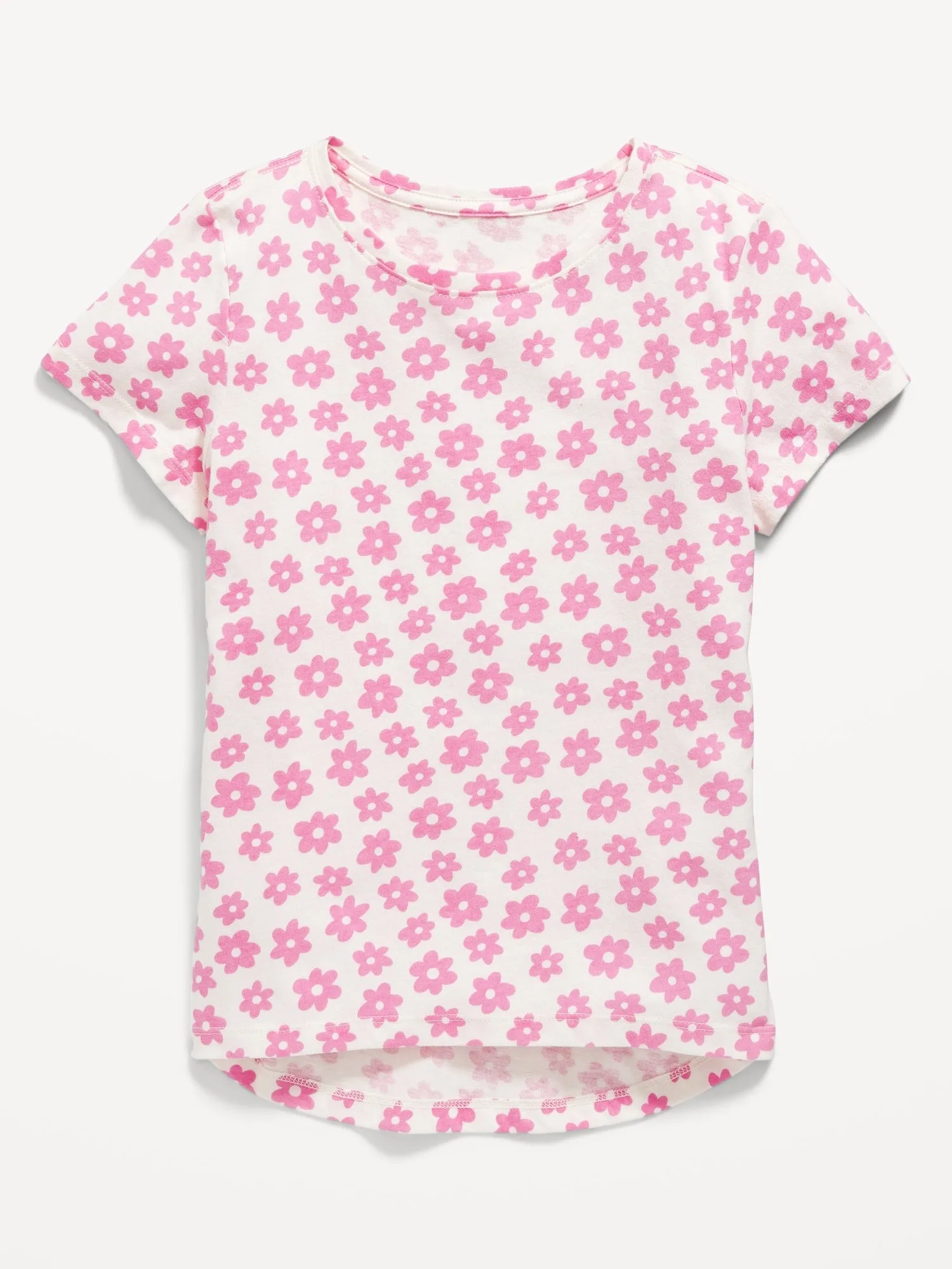 Softest Short-Sleeve Printed T-Shirt for Girls