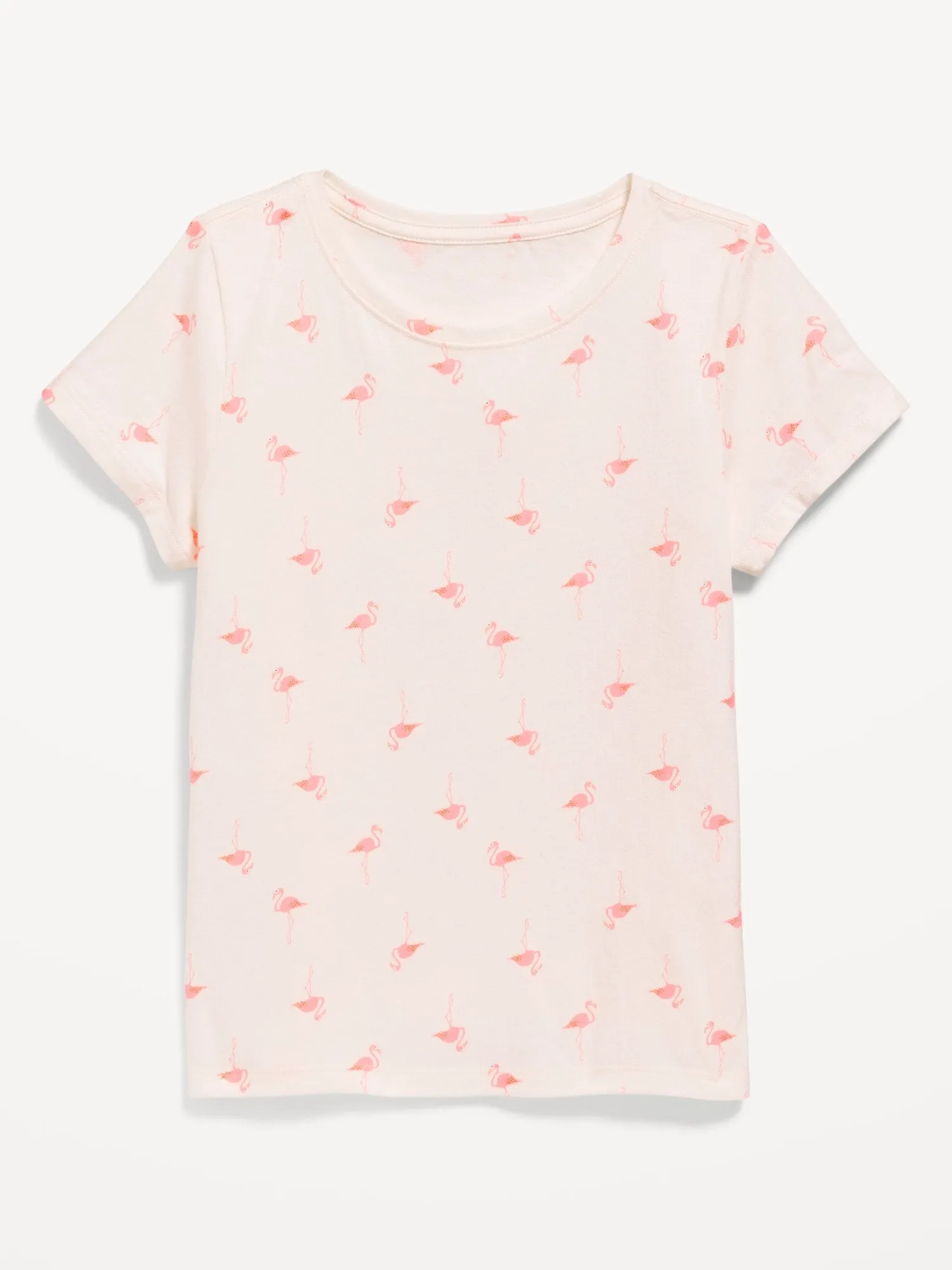Softest Short-Sleeve Printed T-Shirt for Girls