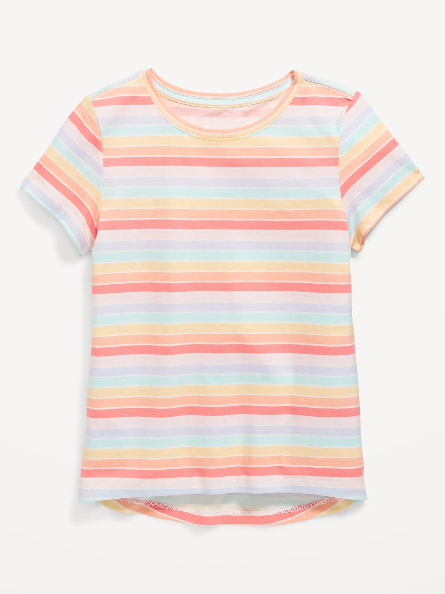 Softest Short-Sleeve Printed T-Shirt for Girls