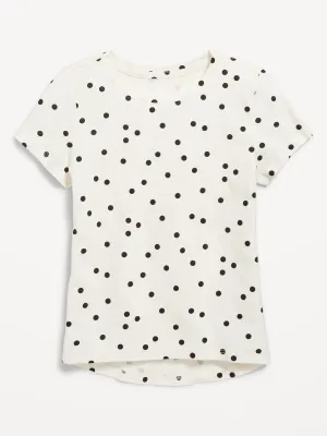 Softest Short-Sleeve Printed T-Shirt for Girls