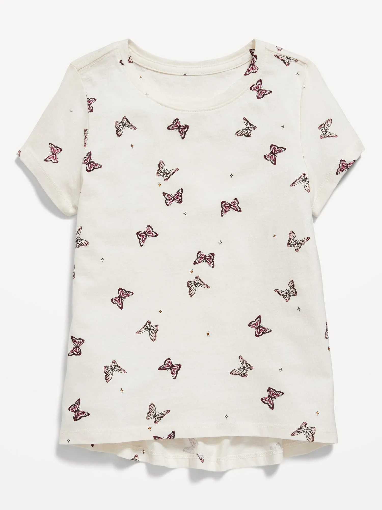 Softest Short-Sleeve Printed T-Shirt for Girls