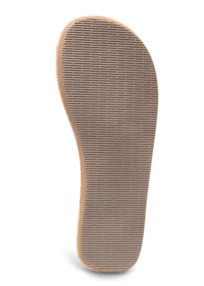 Southern Tide Women's Promenade Cork Flip Flop - Metallic Silver