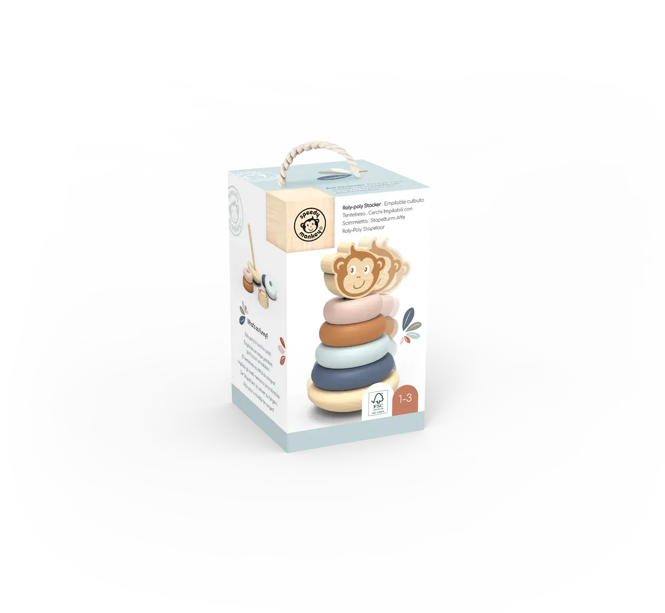 Speedy Monkey Roly Poly Stacker