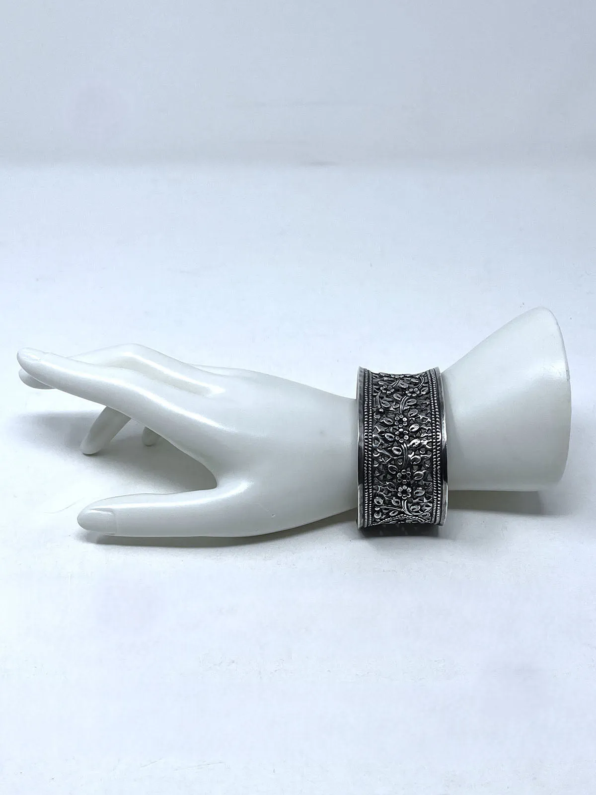 Sterling Silver Filigree Cuff Bracelet