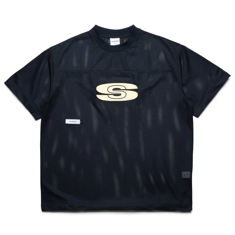 Students Golf Ebens Mesh Tee - Navy