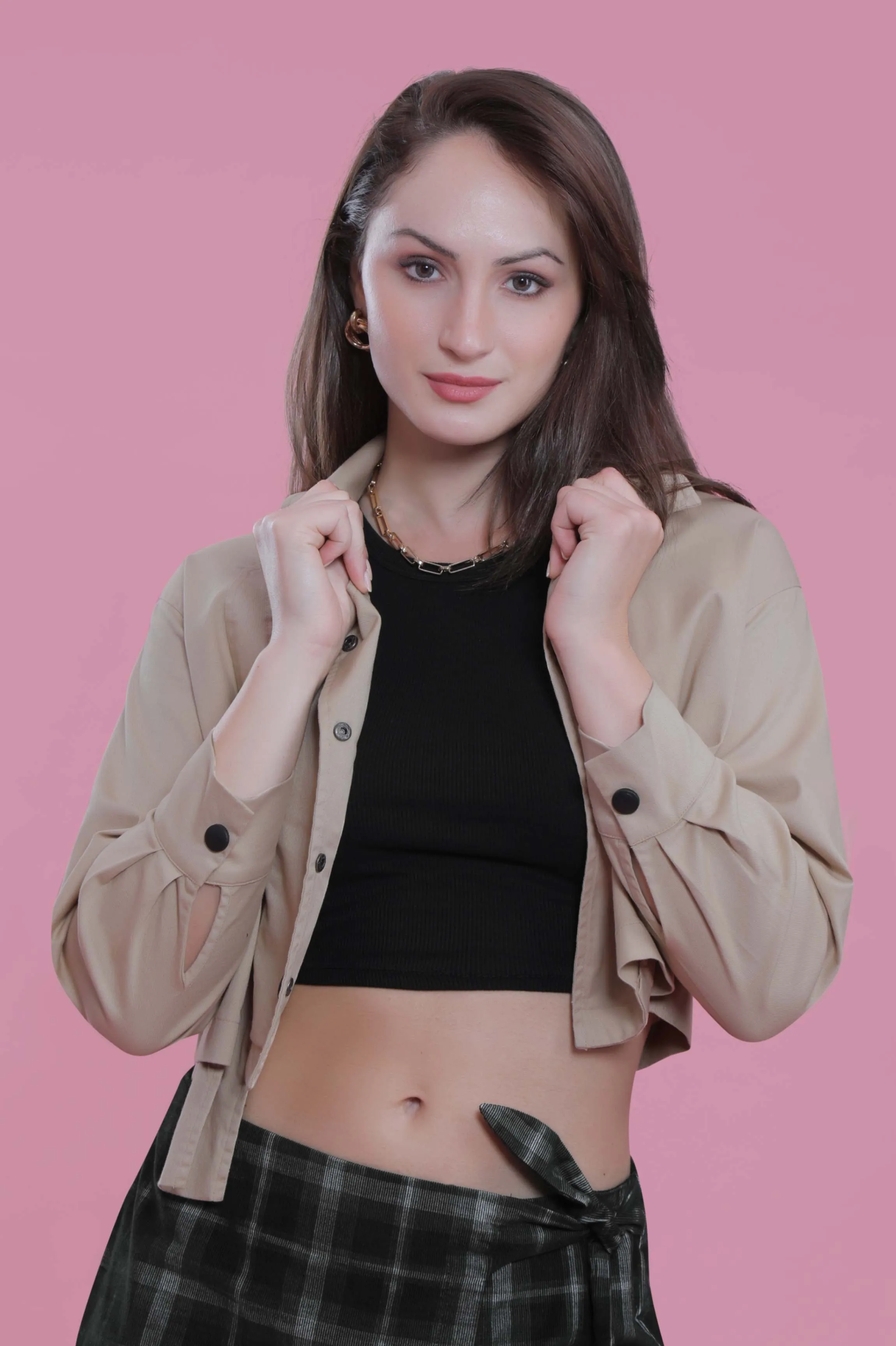 Stylish Long Sleeve Jacket French Theory