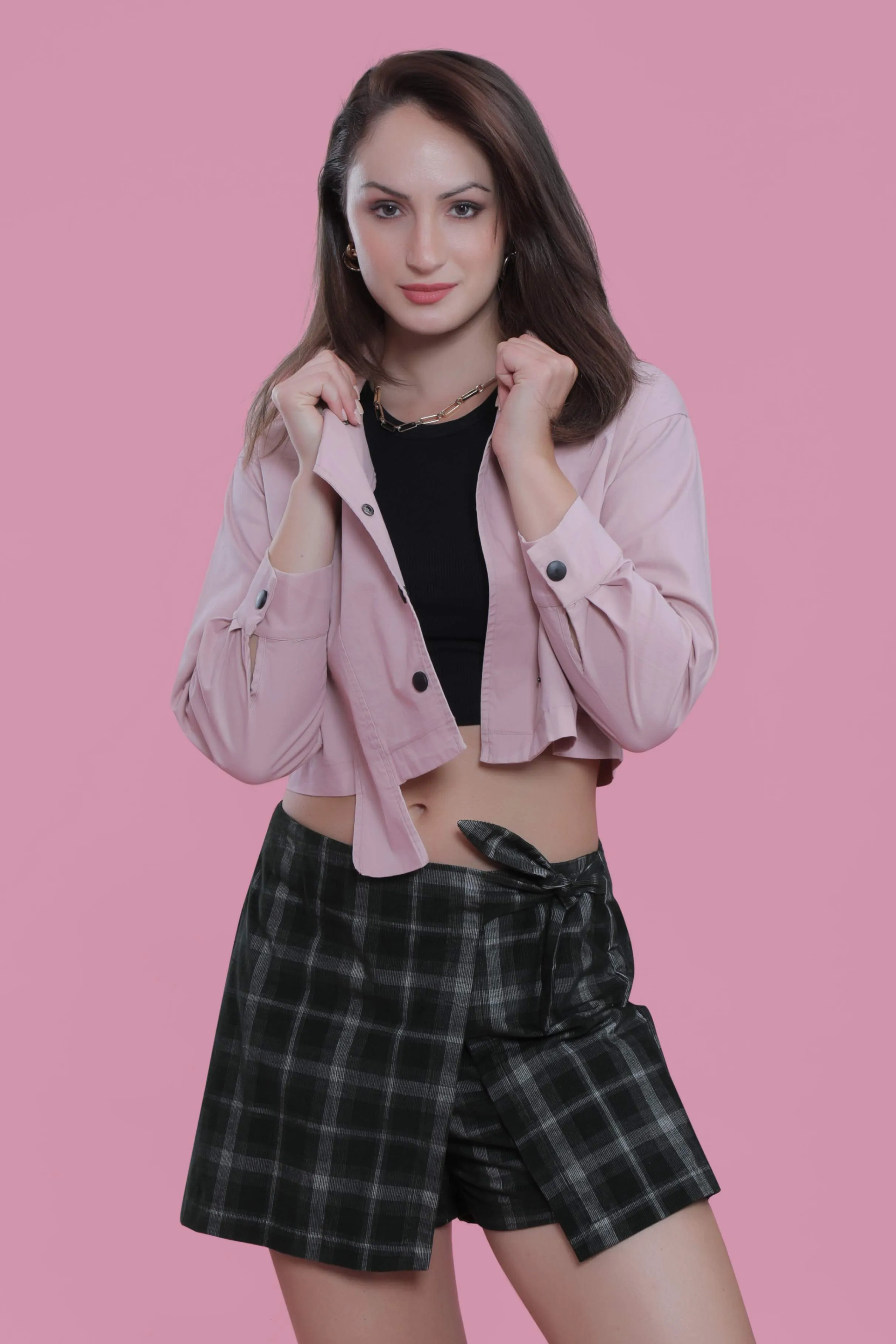 Stylish Long Sleeve Jacket French Theory