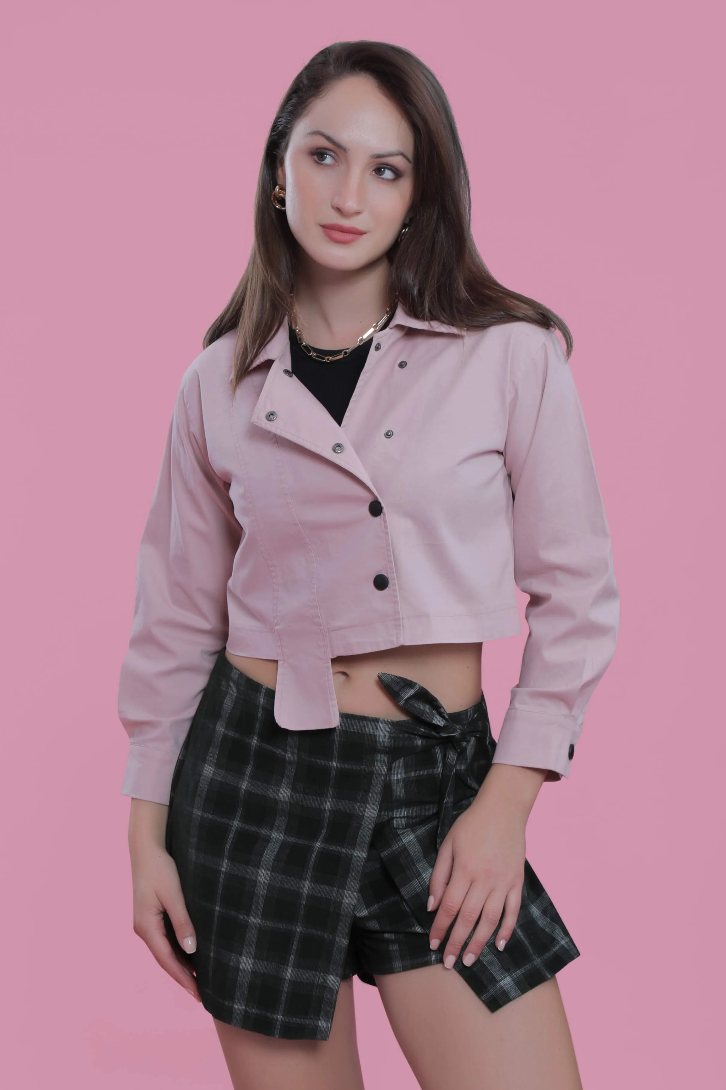 Stylish Long Sleeve Jacket French Theory