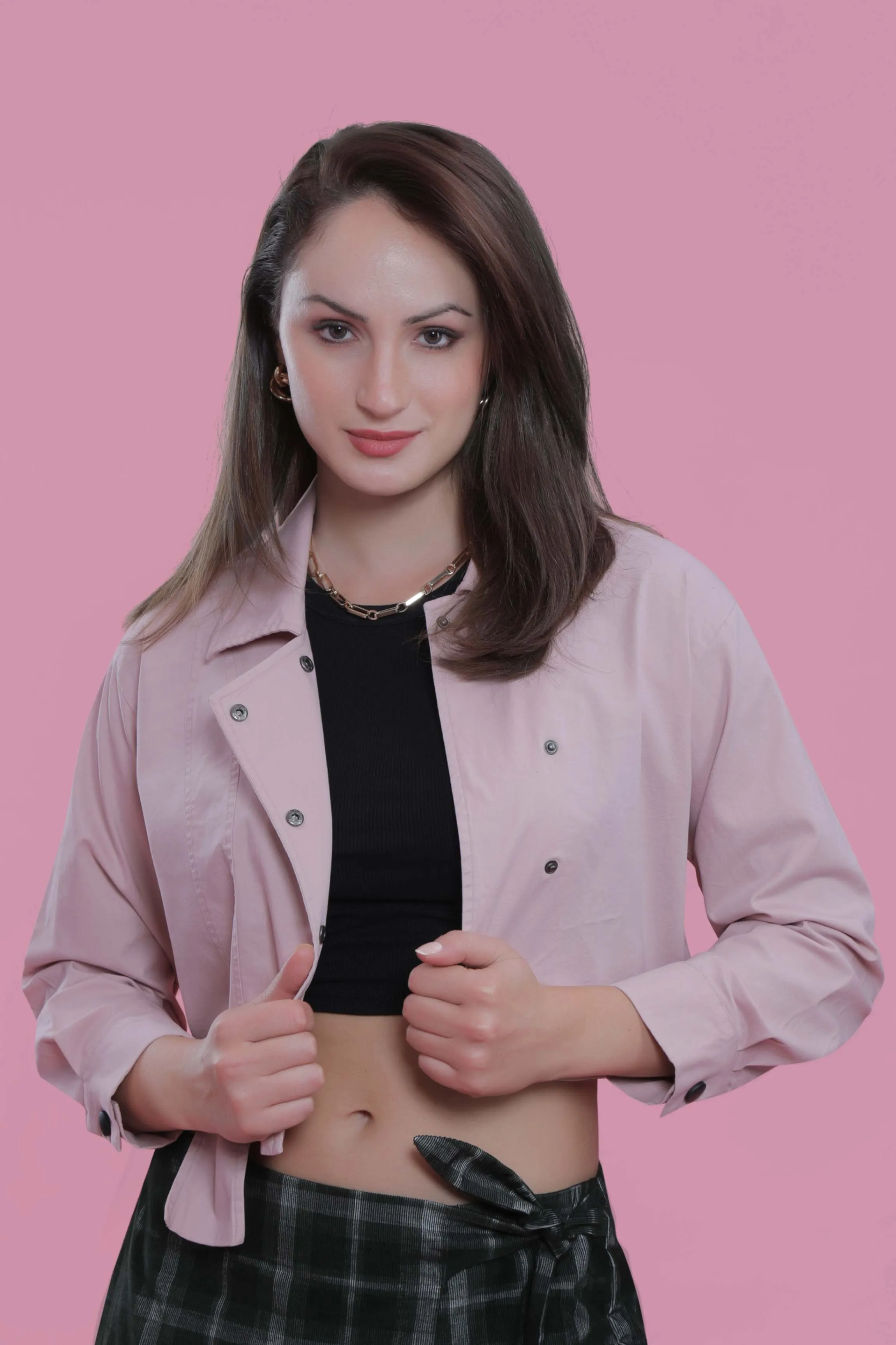 Stylish Long Sleeve Jacket French Theory