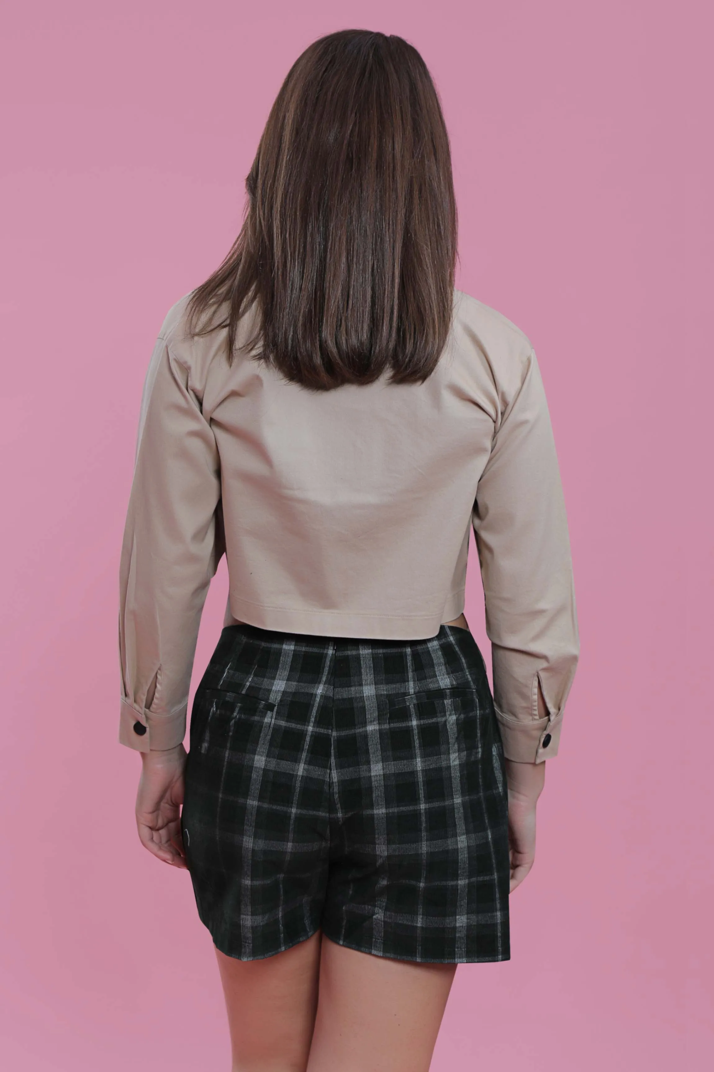 Stylish Long Sleeve Jacket French Theory