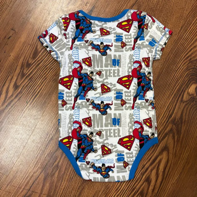 Superman SIZE 3-6 Mos Onesie Boy's