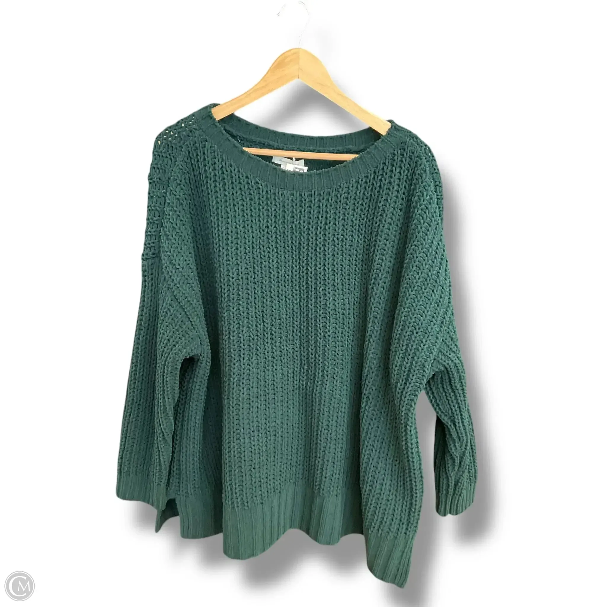 Sweater By American Eagle In Green, Size: M