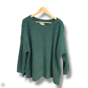 Sweater By American Eagle In Green, Size: M