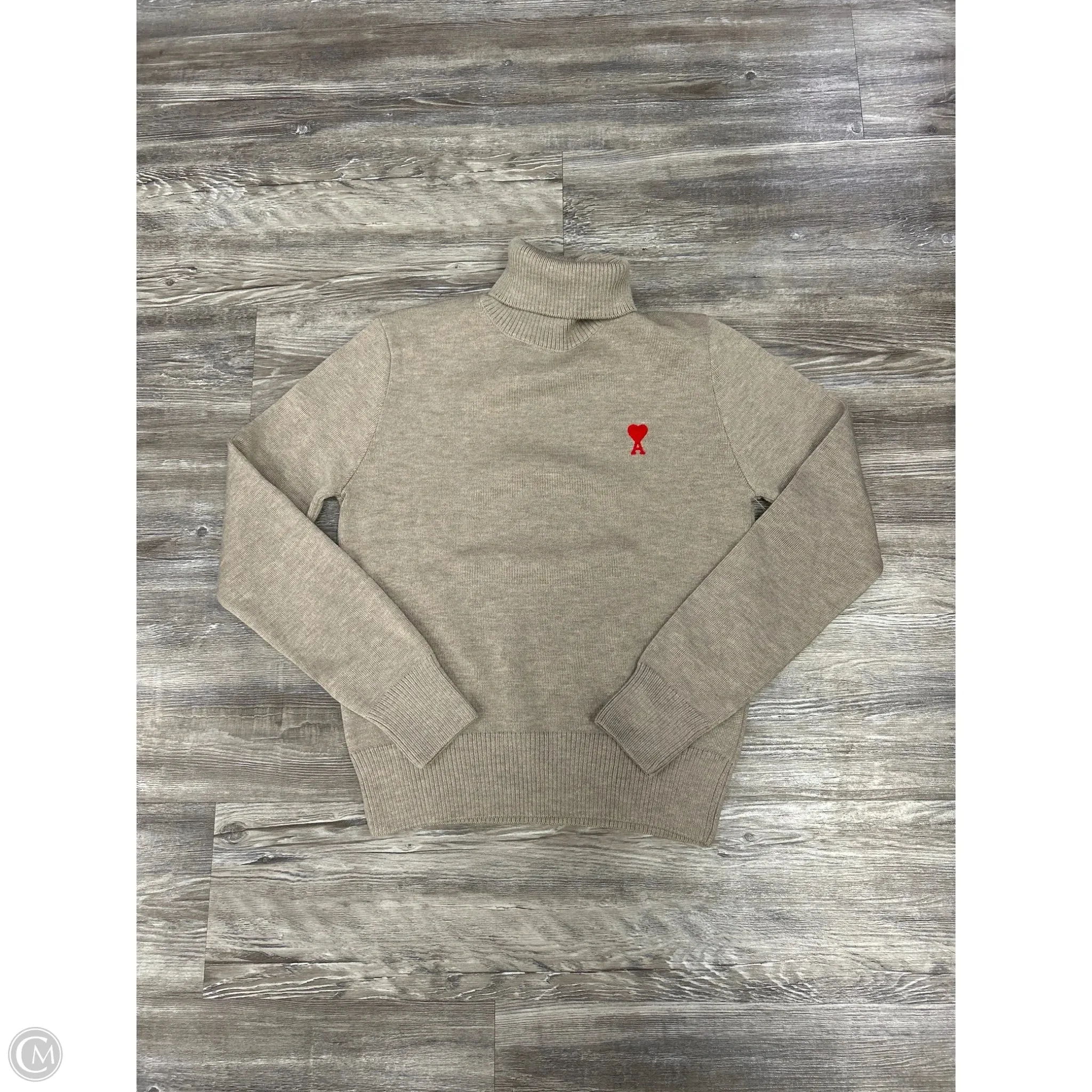 Sweater By Ami In Taupe, Size: M