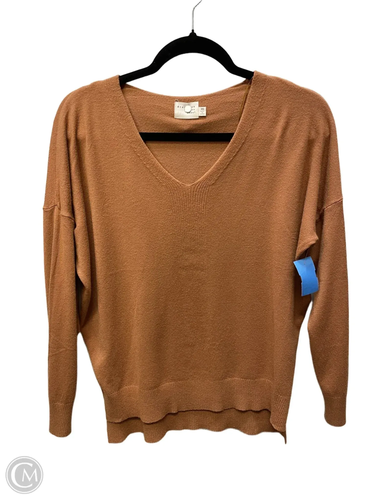 Sweater By Dreamers In Orange, Size: Xs