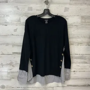 Sweater By JENVIE In Black & White, Size: M