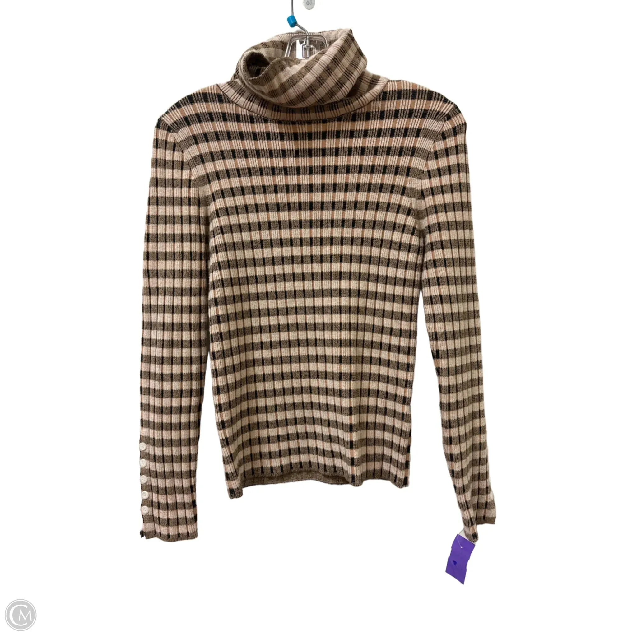 Sweater By Maeve In Tan, Size: S