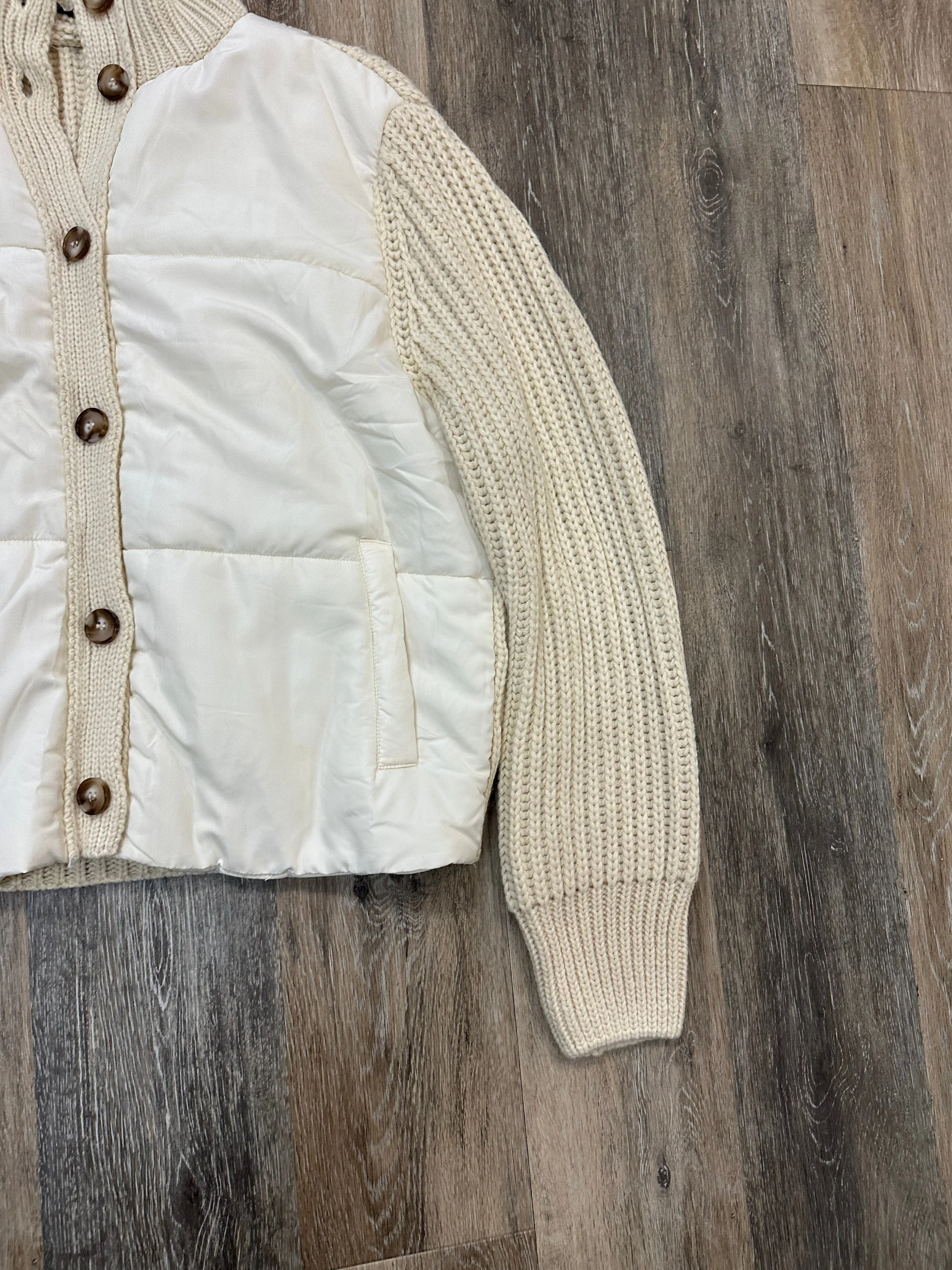 Sweater By Magnolia In Cream, Size: L