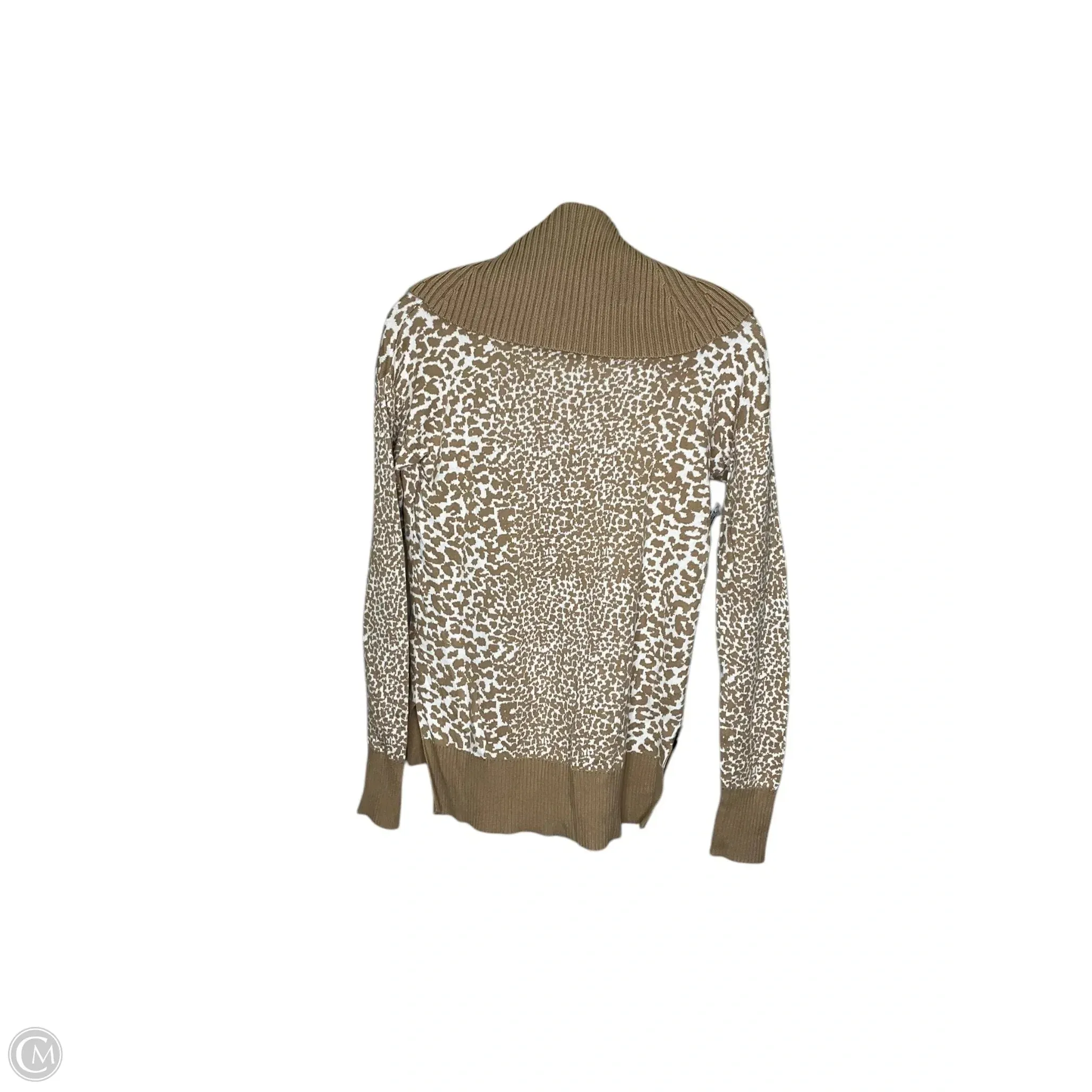 Sweater By Michael Kors In Animal Print, Size: Xs