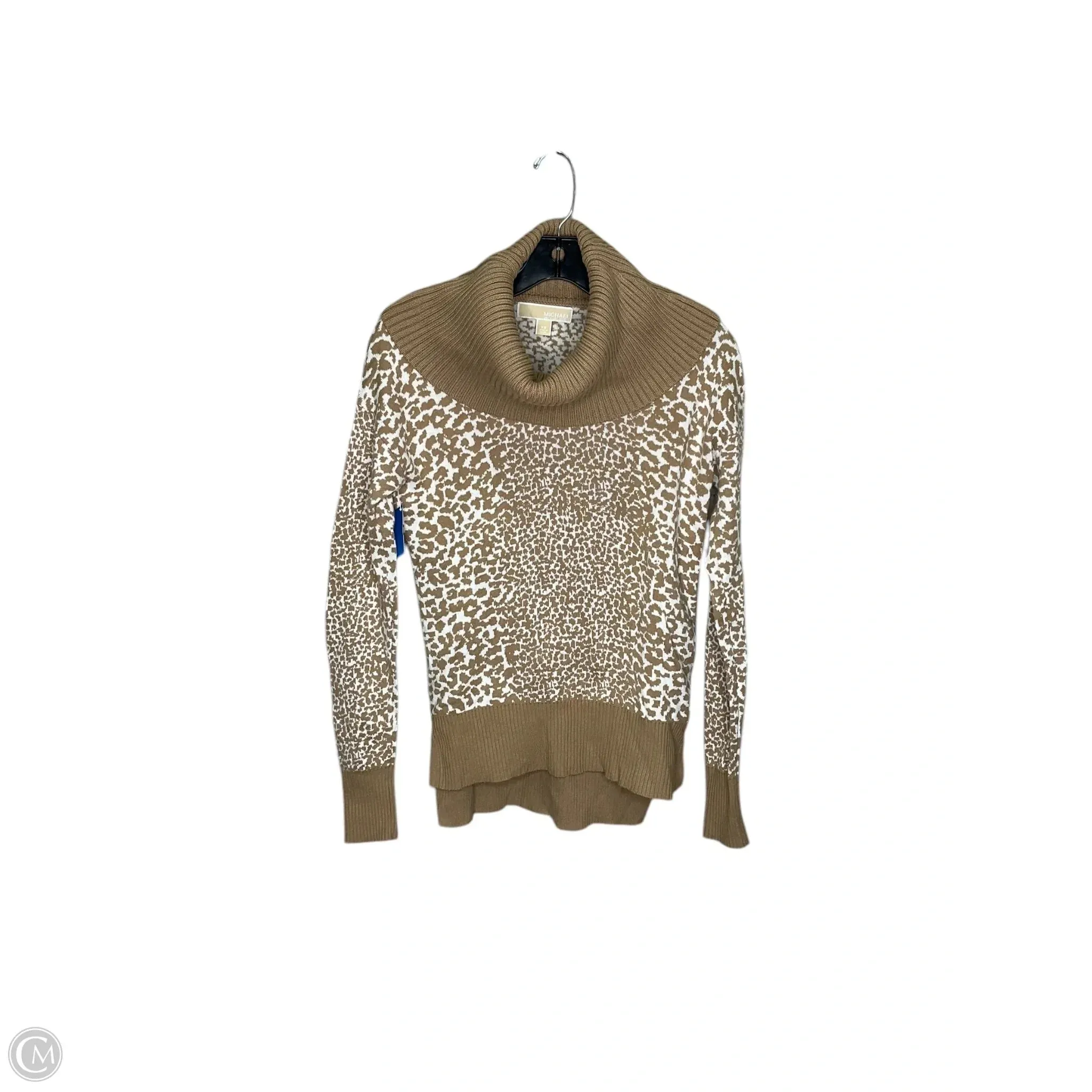 Sweater By Michael Kors In Animal Print, Size: Xs