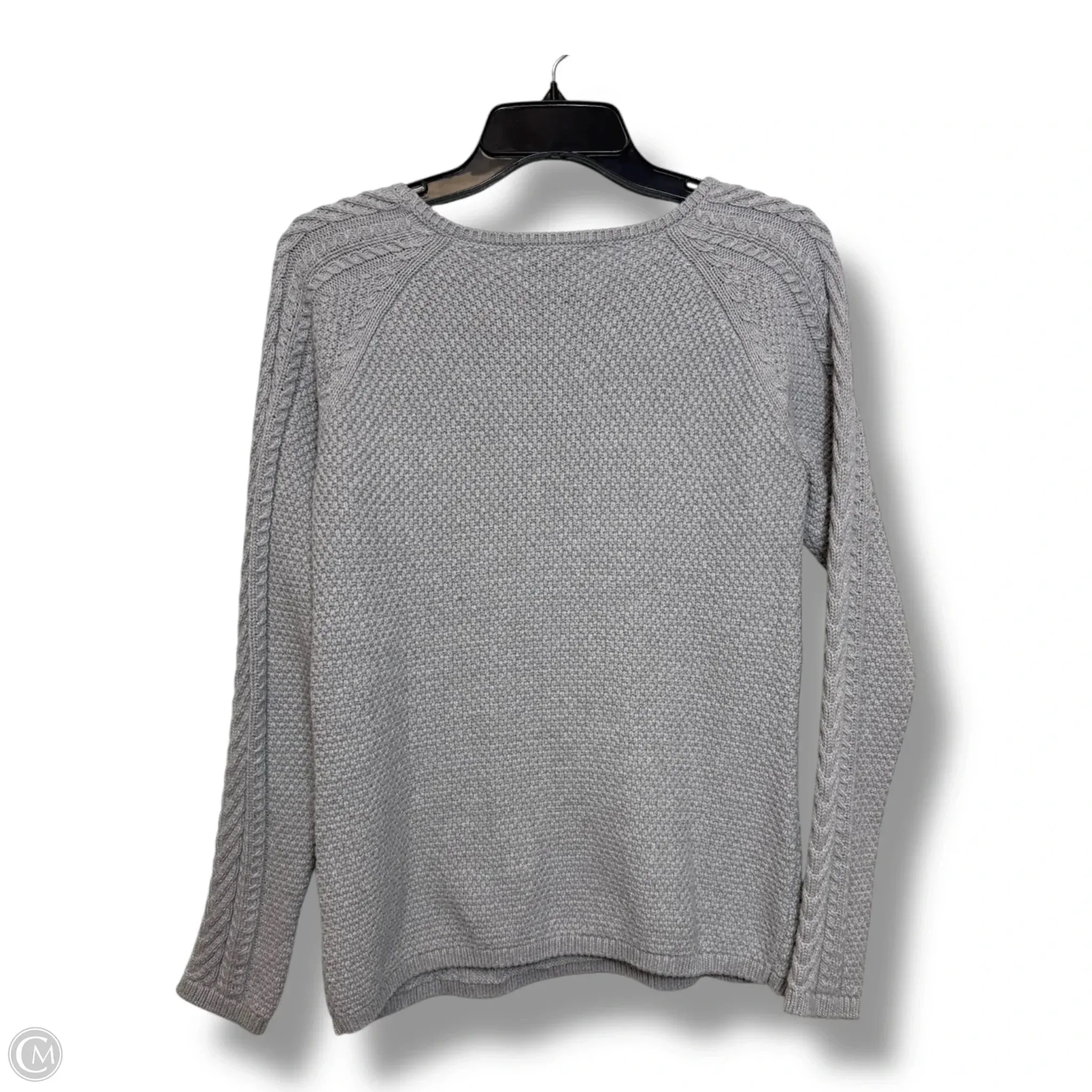 Sweater By Orvis In Grey, Size: Xs