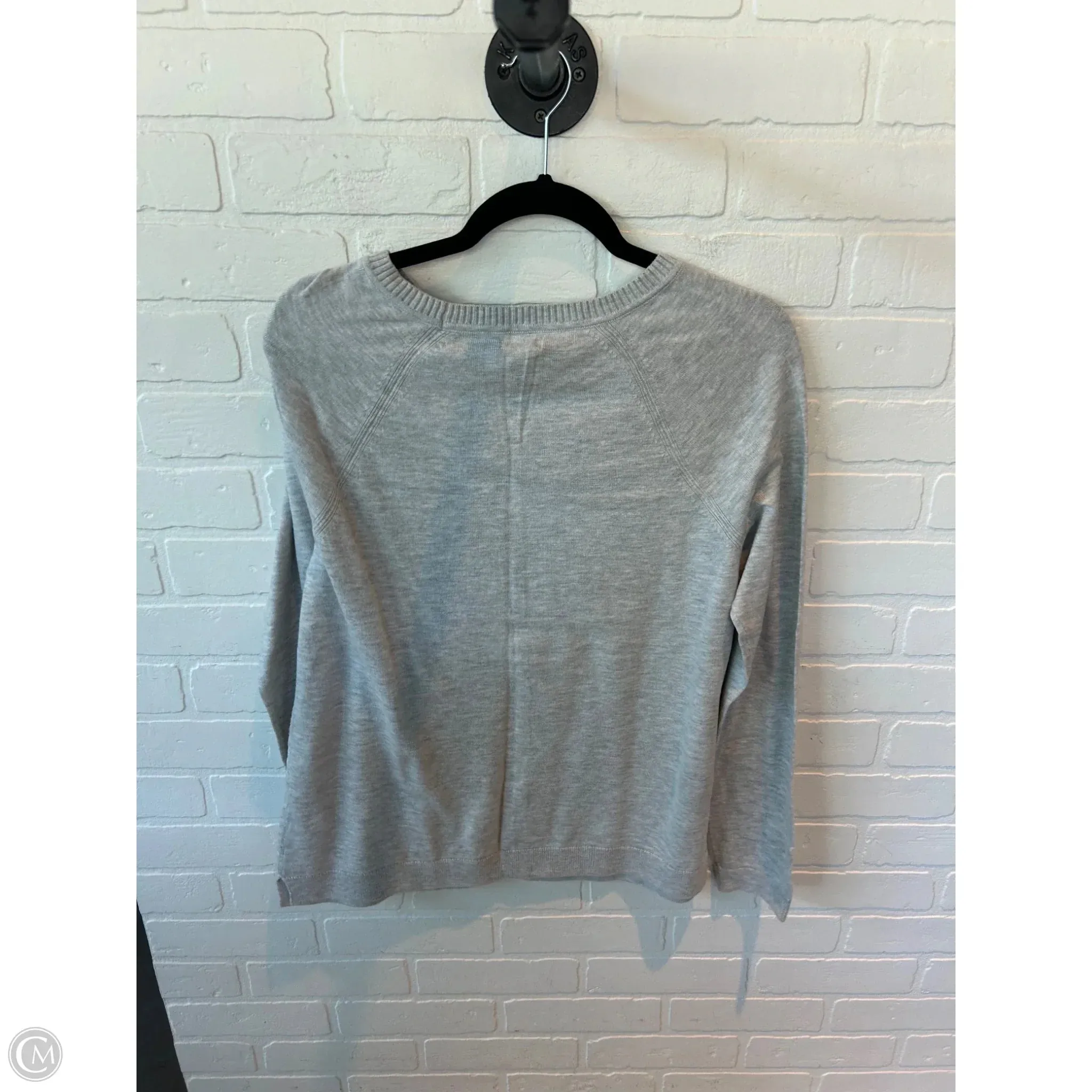 Sweater By Sonoma In Grey, Size: M