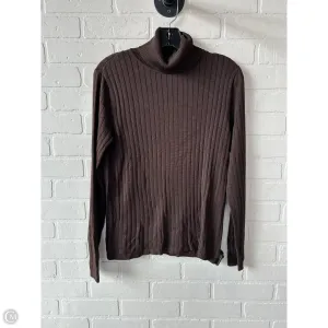 Sweater By Talbots In Brown, Size: M