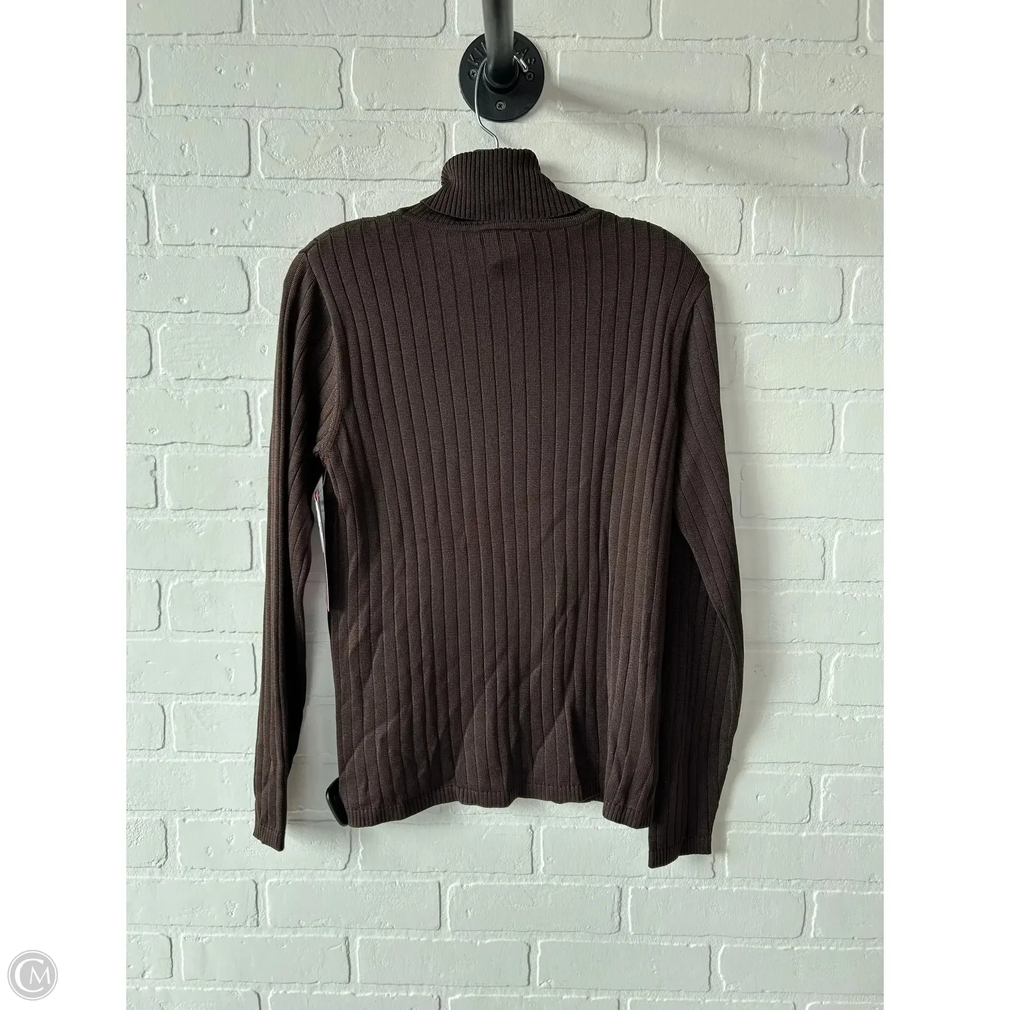 Sweater By Talbots In Brown, Size: M