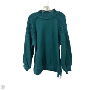 Sweater By Time And Tru In Green, Size: 2x