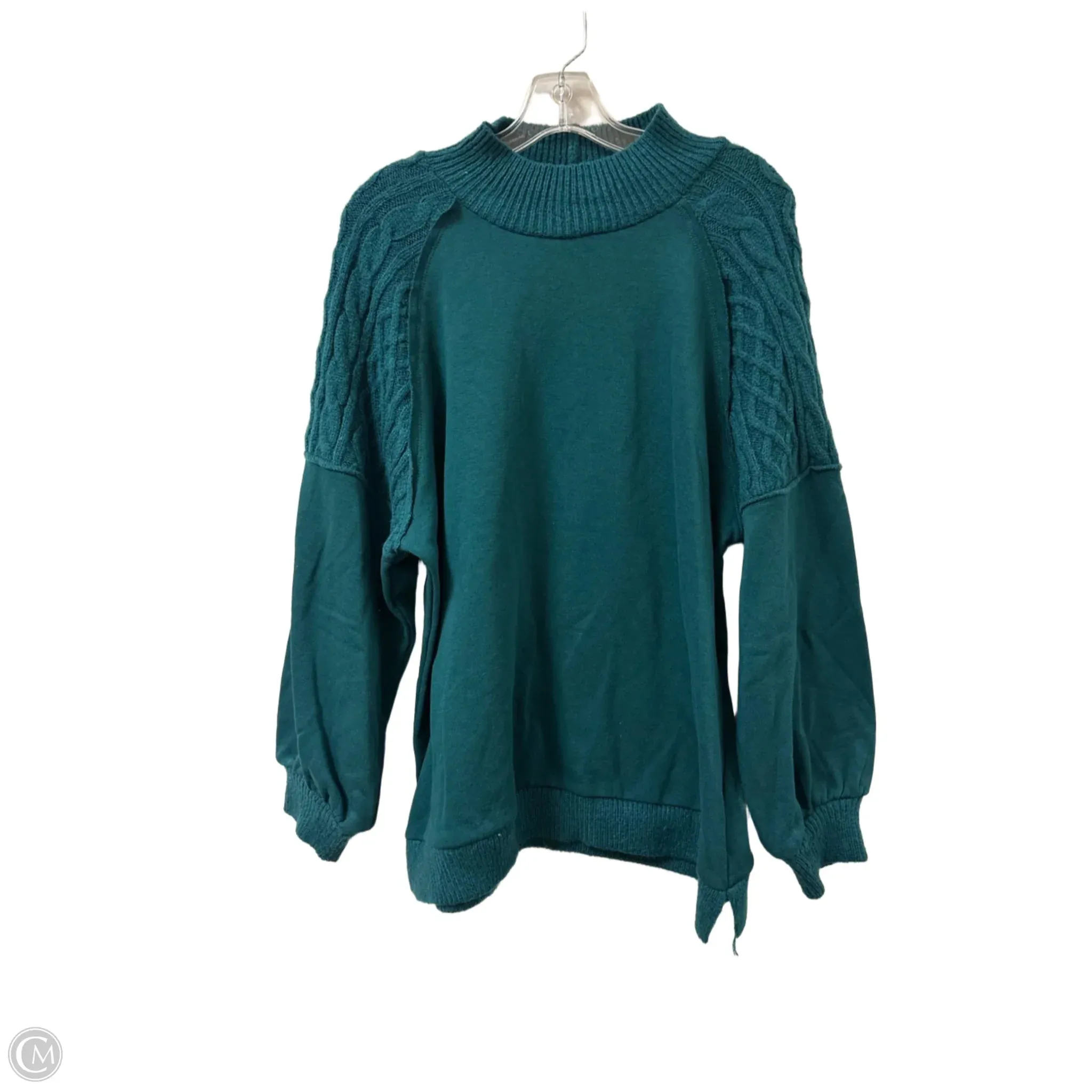 Sweater By Time And Tru In Green, Size: 2x