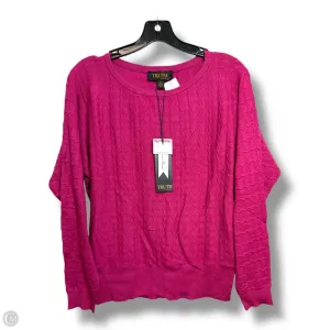 Sweater By Truth In Pink, Size: S