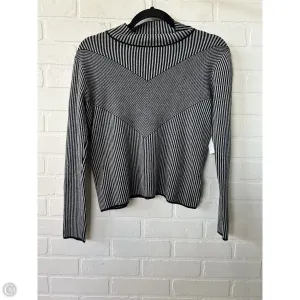 Sweater By uterque In Black & Grey, Size: S