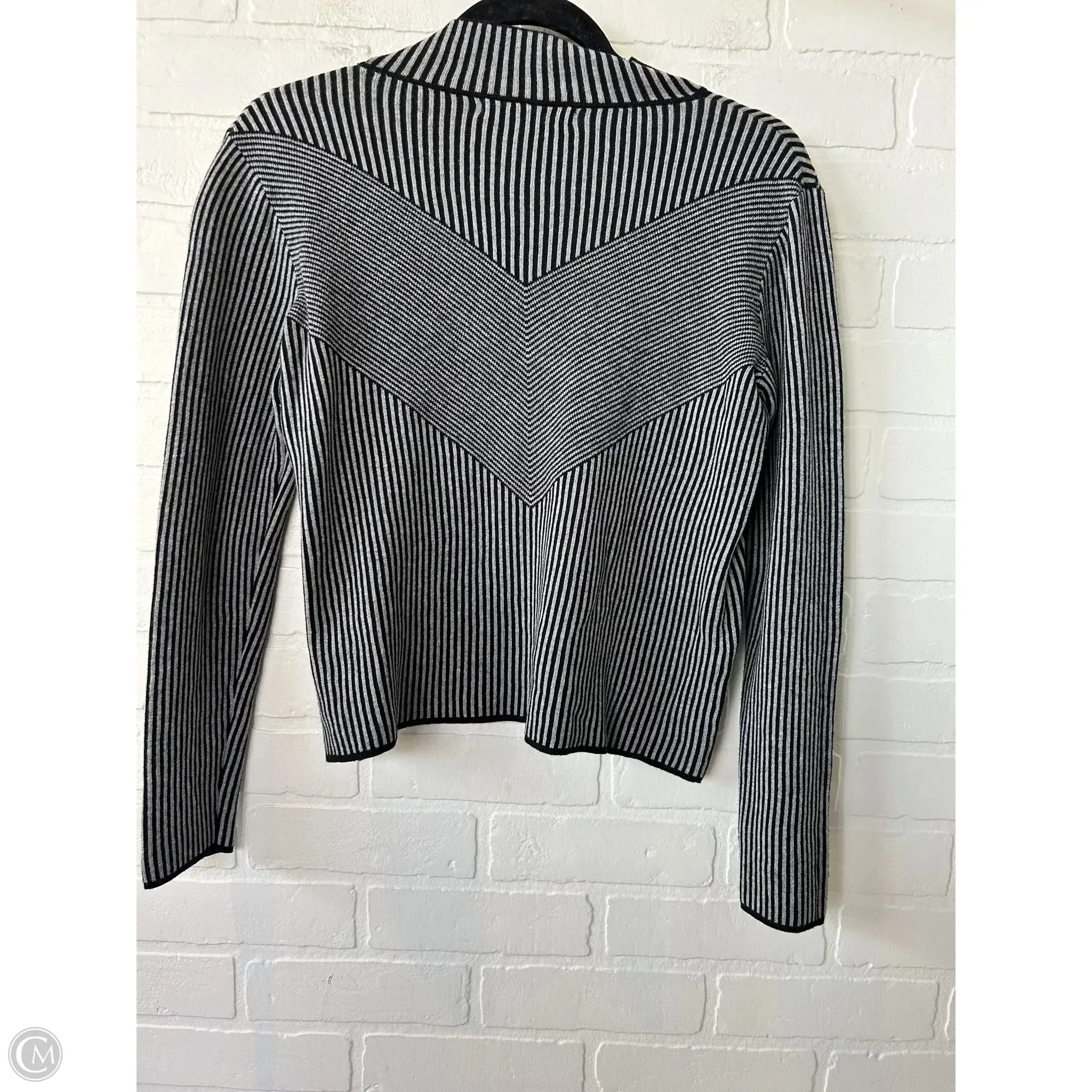 Sweater By uterque In Black & Grey, Size: S