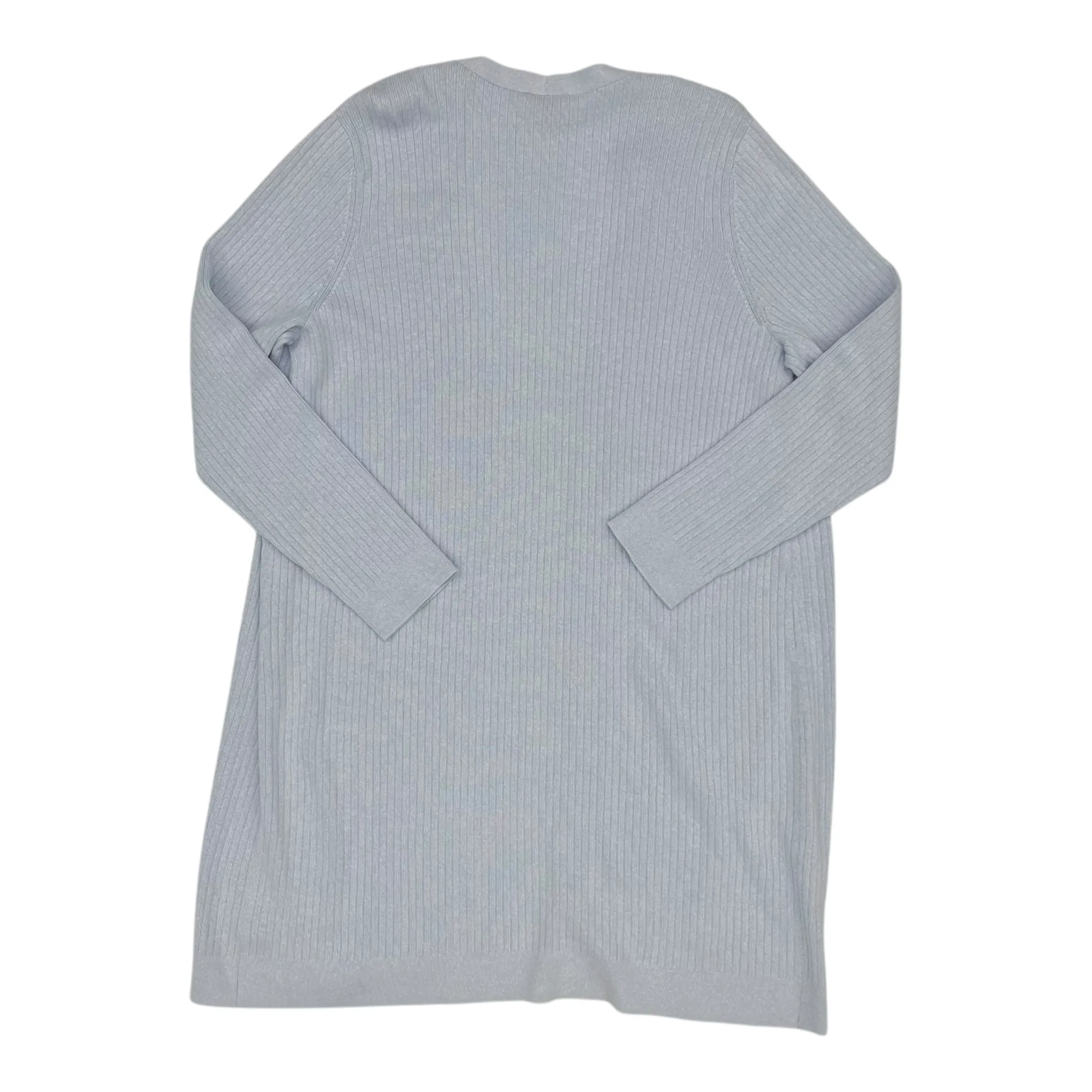 Sweater Cardigan By Talbots In Blue, Size:Lp