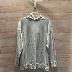 Sweatshirt Hoodie By Aerie In Grey, Size: M