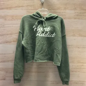 Sweatshirt Hoodie By Bella   Canvas In Green, Size: M