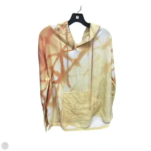 Sweatshirt Hoodie By One World In Yellow, Size: 2x