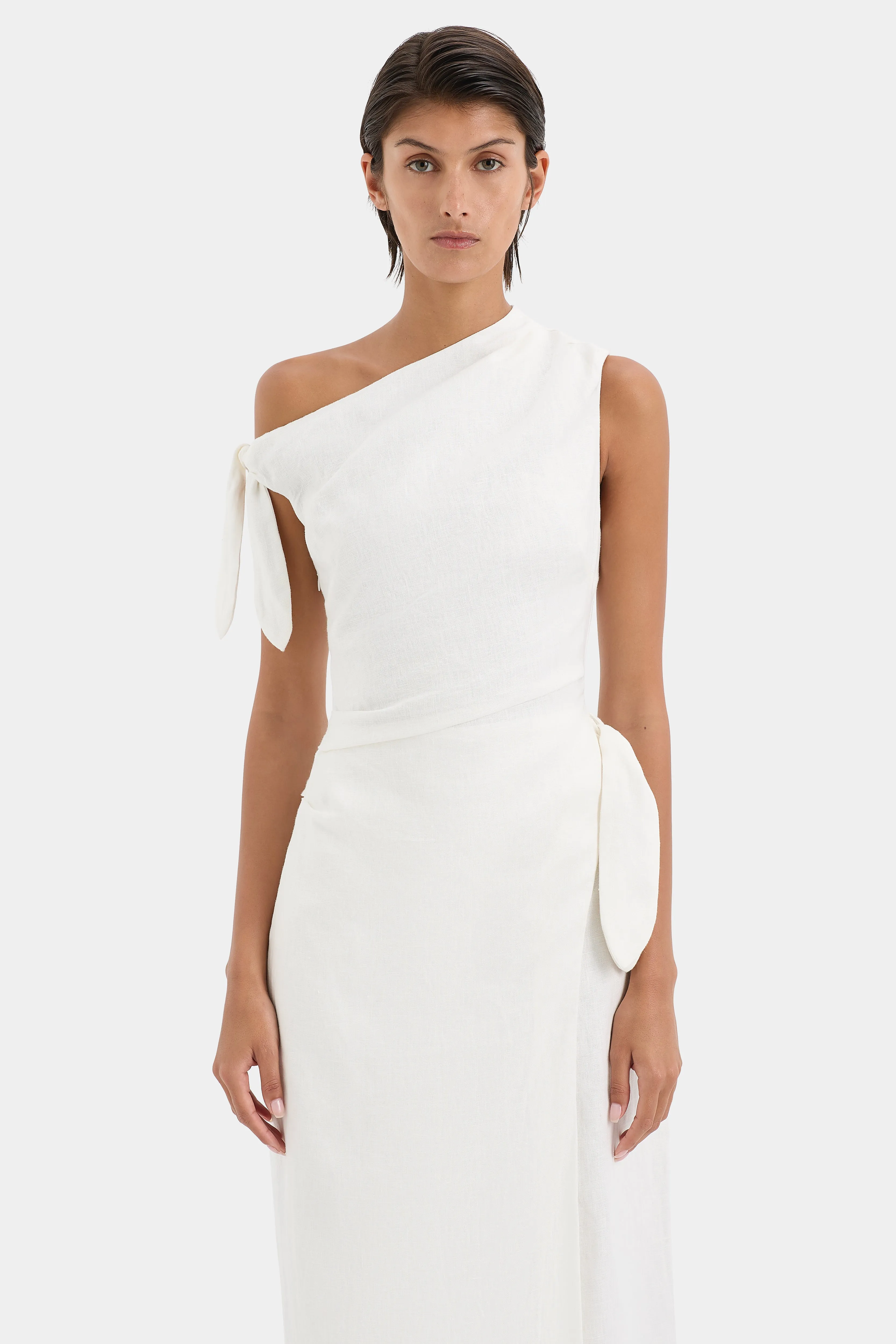 Tamara Tie Midi Dress SIR