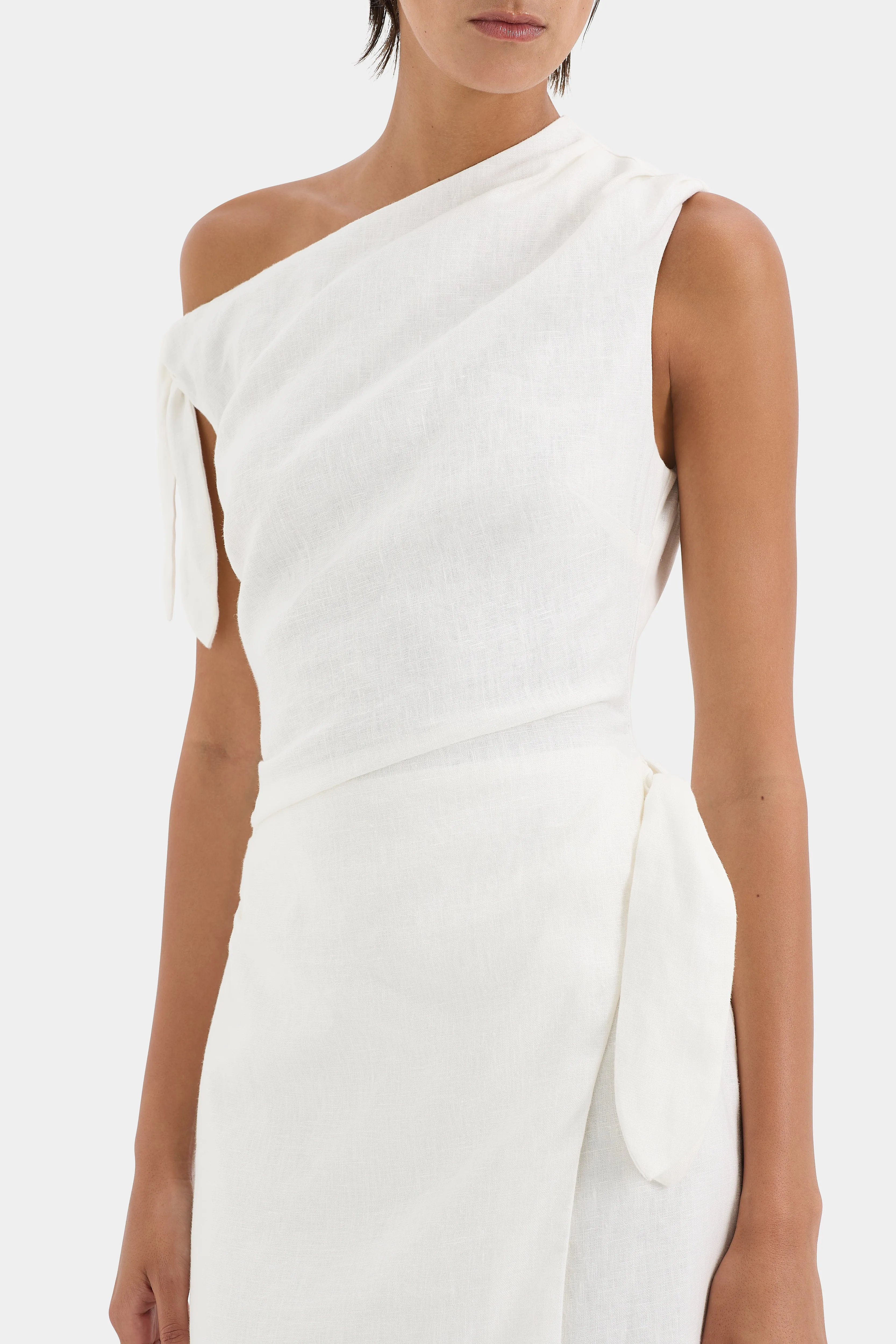 Tamara Tie Midi Dress SIR