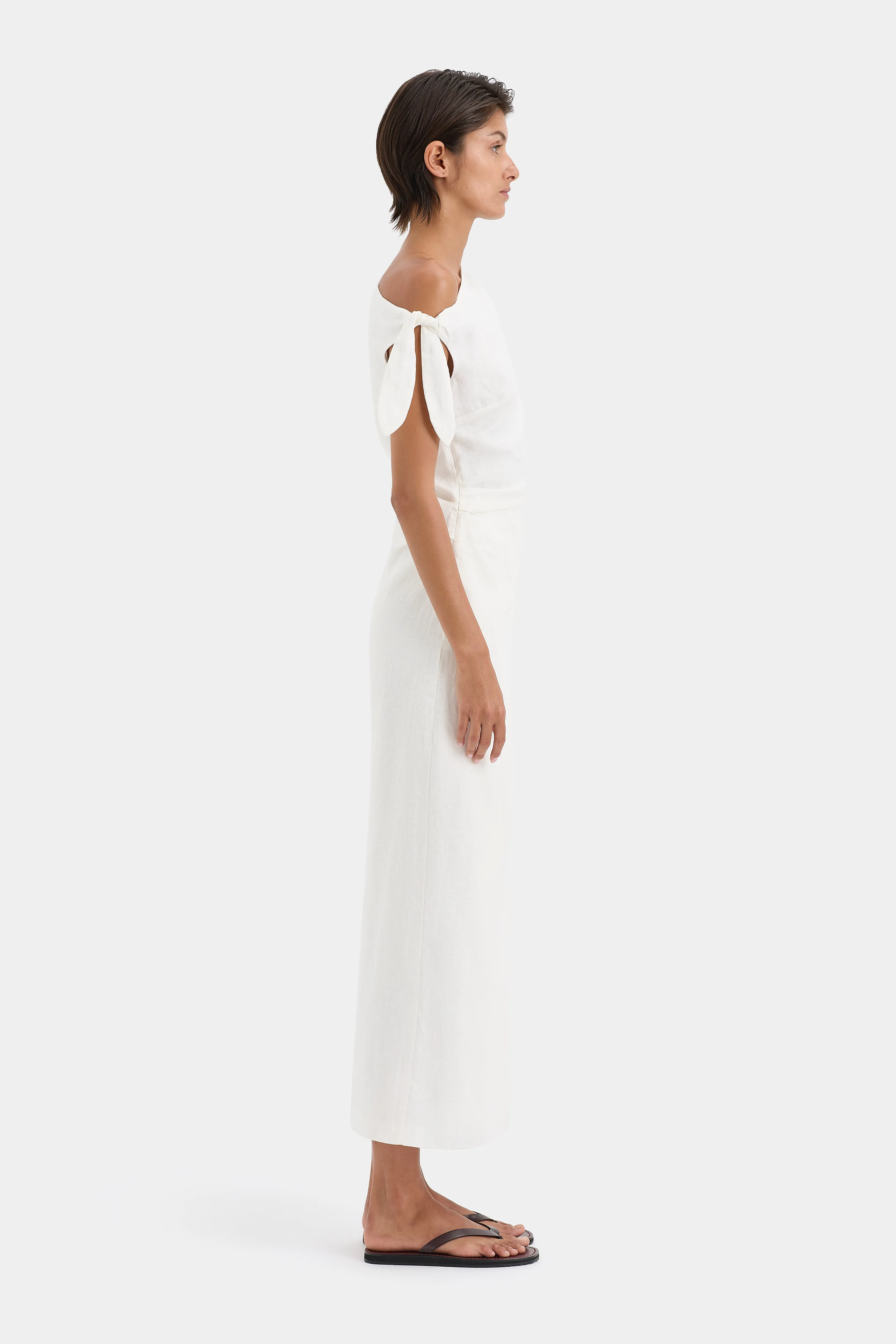 Tamara Tie Midi Dress SIR