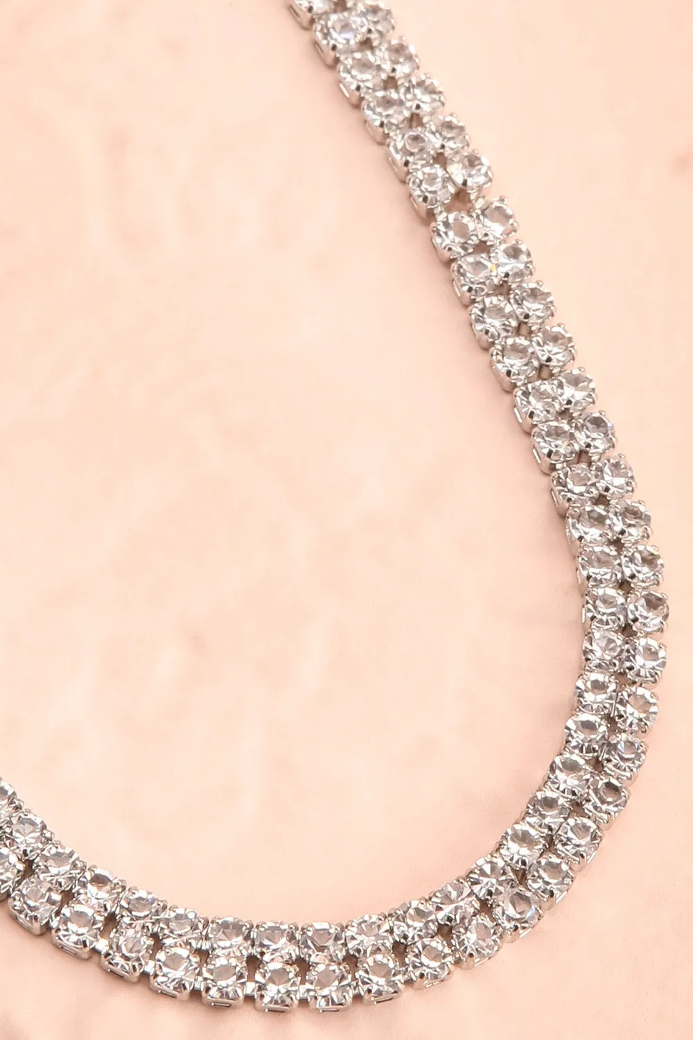 Tamarinier Silver | Crystal Choker