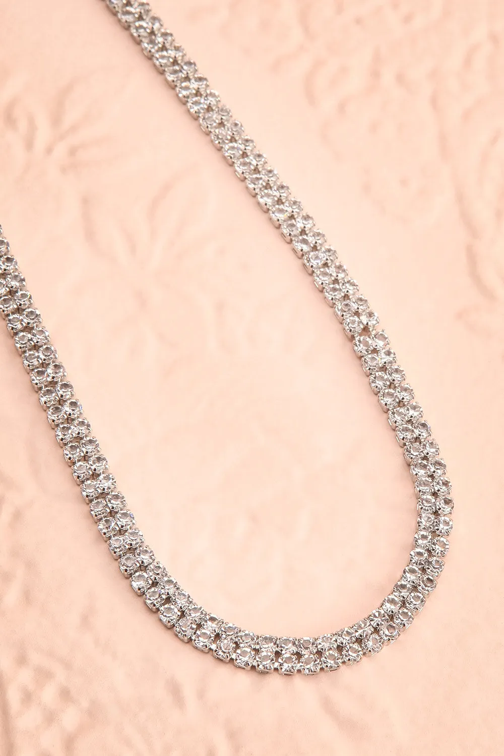 Tamarinier Silver | Crystal Choker